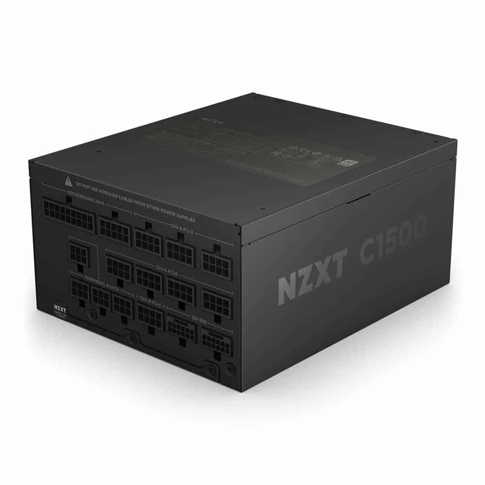 NZXT C Series 1500W PCIe 5.0 80+ Platinum Power Supply/PSU ATX3.1